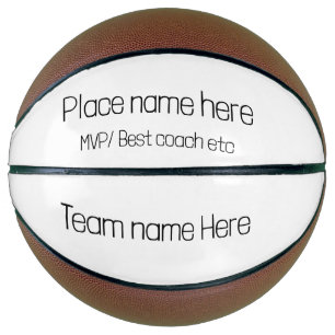 Basketball personalized