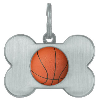 Basketball Pet Tag