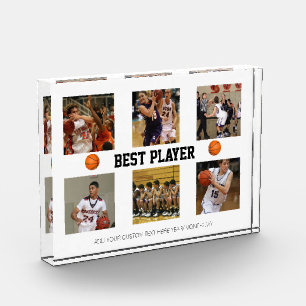 Basketball photo collage template Photo Block
