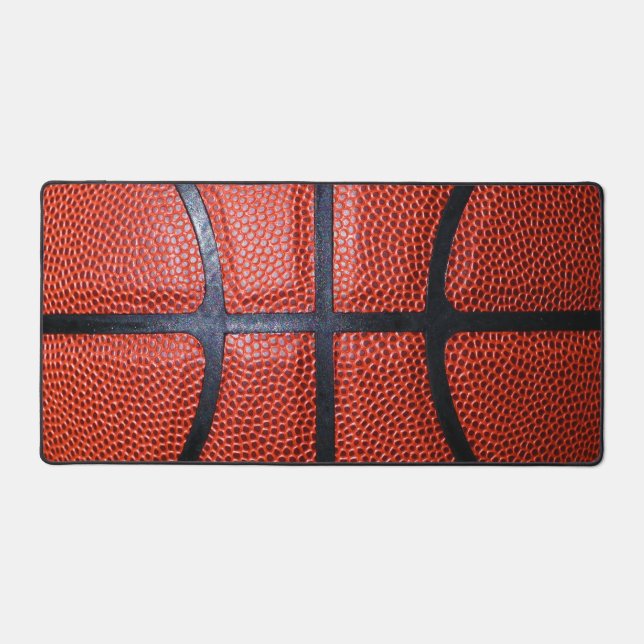 Basketball Photo Sports Team Theme Desk Mat (Front)