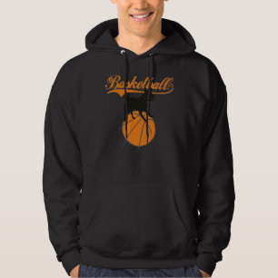 Basketball Pitbull Graphic Hoodie