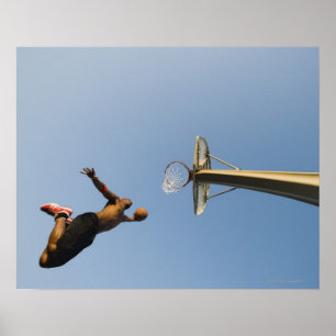 Basketball player 2 poster