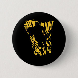 Basketball Player 4 6 Cm Round Badge