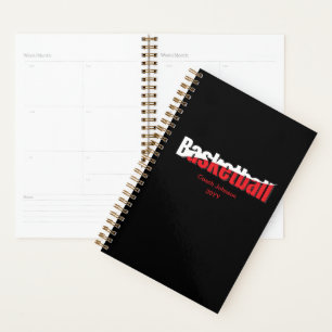 Basketball Player Abstract Swish - Word Art Planner