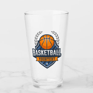 Basketball Player ADD NAME Varsity School Team Glass