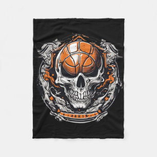 Basketball Player Art  Fleece Blanket