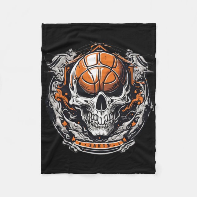 Basketball Player Art  Fleece Blanket (Front)