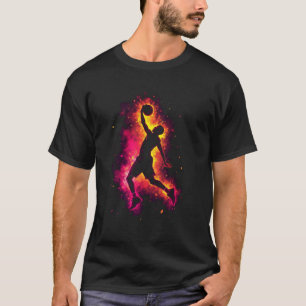 Basketball player art T-Shirt