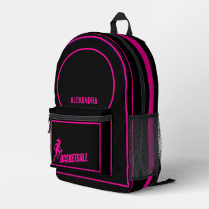 Basketball Player, Basketbal Team,Birthday Gift Pr Printed Backpack
