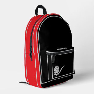 Basketball Player, Basketbal Team,Birthday Gift    Printed Backpack