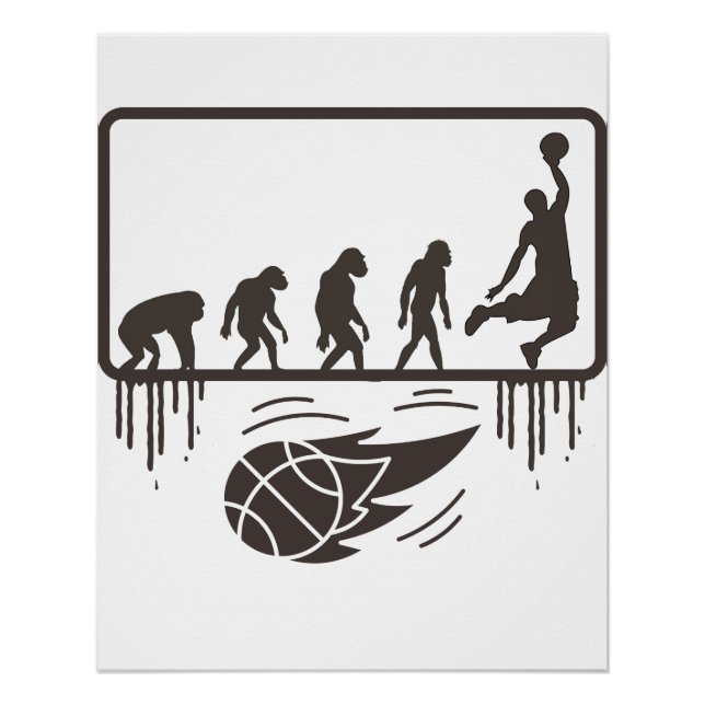 Basketball Player Basketballer Sports Poster (Front)