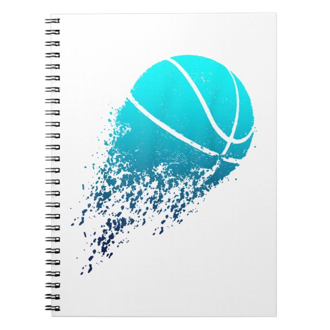 Basketball Player Bball Fan Baller Sports Notebook (Front)