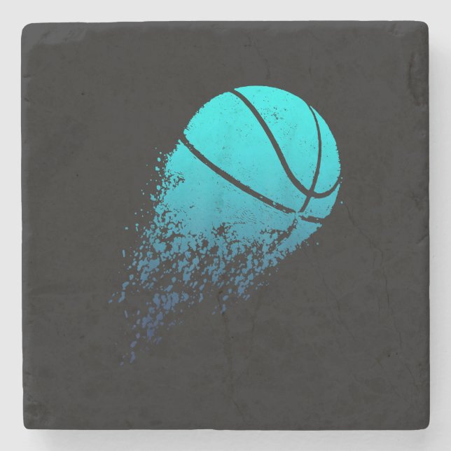Basketball Player Bball Fan Baller Sports Stone Coaster (Front)