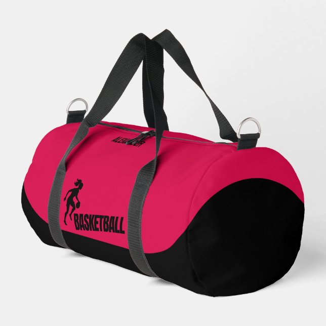 Basketball Player, Birthday Gift, Basketball Team  Duffle Bag (Left Corner)