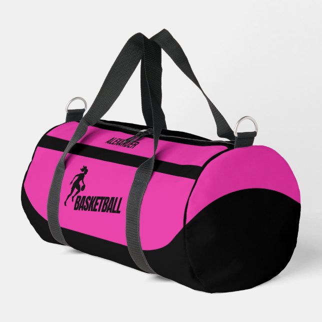 Basketball Player, Birthday Gift, Basketball Team  Duffle Bag (Left Corner)