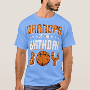 Basketball Player Birthday Grandpa of the Birthday T-Shirt