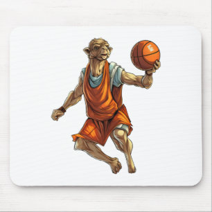 Basketball Player Camel  Mouse Mat