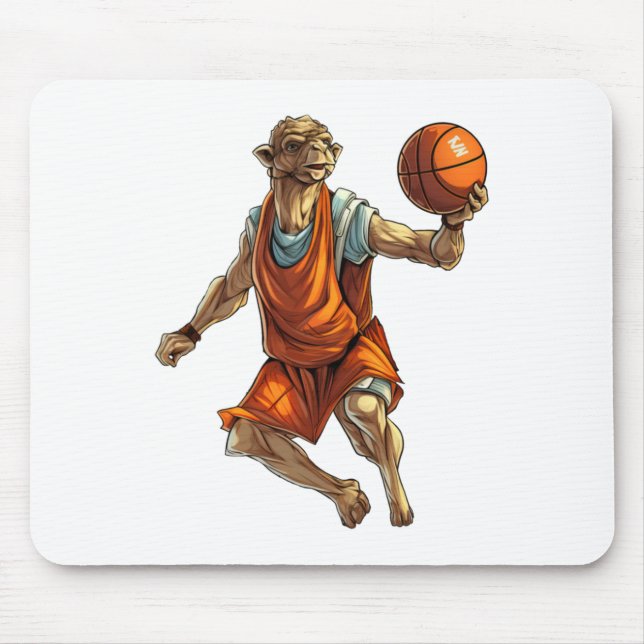 Basketball Player Camel  Mouse Mat (Front)