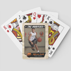 Basketball Player customisable Playing Cards