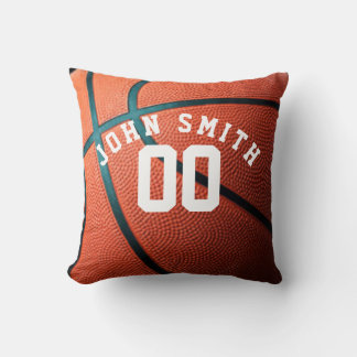 BASKETBALL PLAYER CUSTOMISE Retro Vintage Cushion