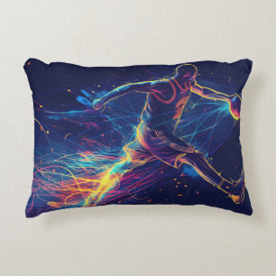 Basketball player decorative cushion