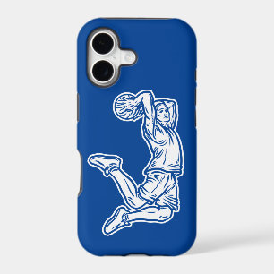 Basketball Player Doing Slam Dunk Light Design