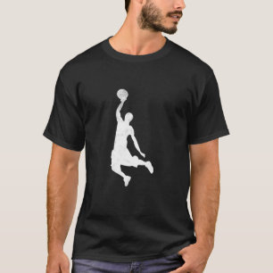 Basketball Player Dunk Funny Sports Team Game Fan T-Shirt