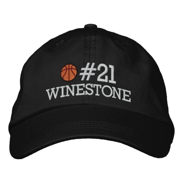 Basketball - Player - Family - SRF Embroidered Hat (Front)