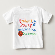 Basketball Player (Future) Infant Baby T-Shirt