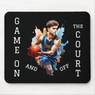 Basketball Player Game on  Mouse Mat
