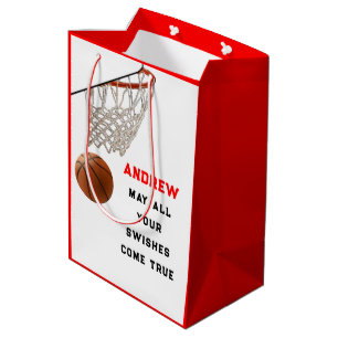 Basketball Player Gift Medium Gift Bag