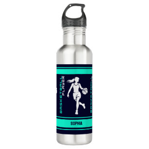 Basketball Player Girl, Basketball Girl Birthday 710 Ml Water Bottle