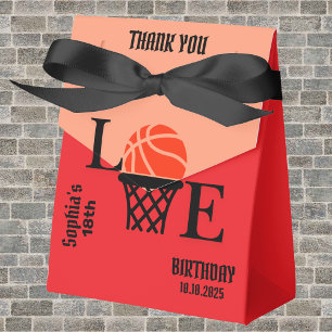 Basketball Player Girl, Basketball Girl Team Favour Box