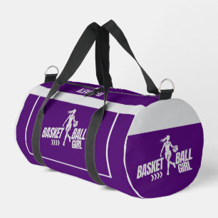 Basketball Player Girl, Team, Birthday Gift   Duffle Bag