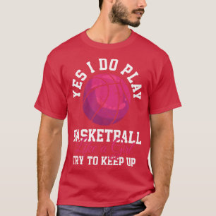Basketball Player Girls T-Shirt