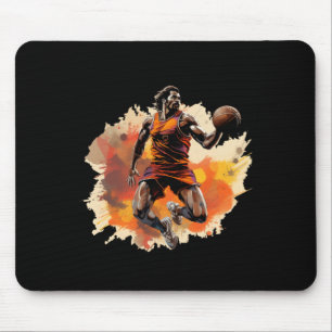 Basketball Player In Art Design 1 Mouse Mat