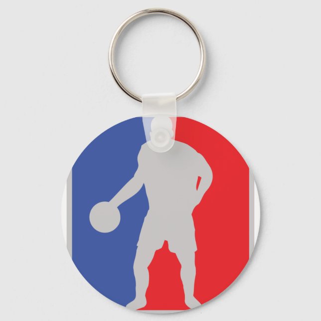 basketball player key ring (Front)