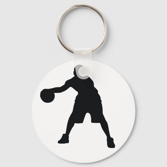 Basketball Player Key Ring (Front)