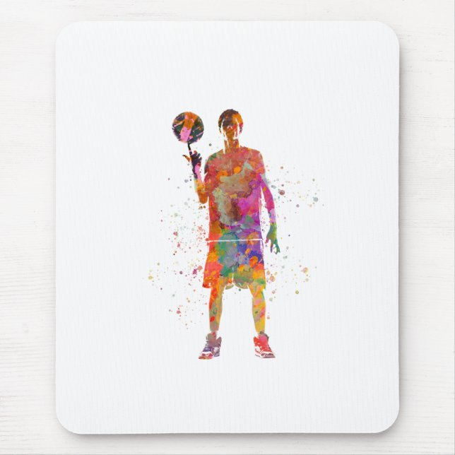 Basketball player mouse mat (Front)