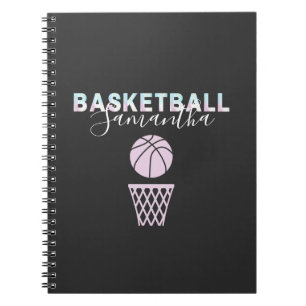 Basketball Player Name Cute Basket Personalised   Notebook