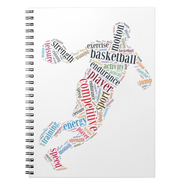 Basketball player notebook (Front)