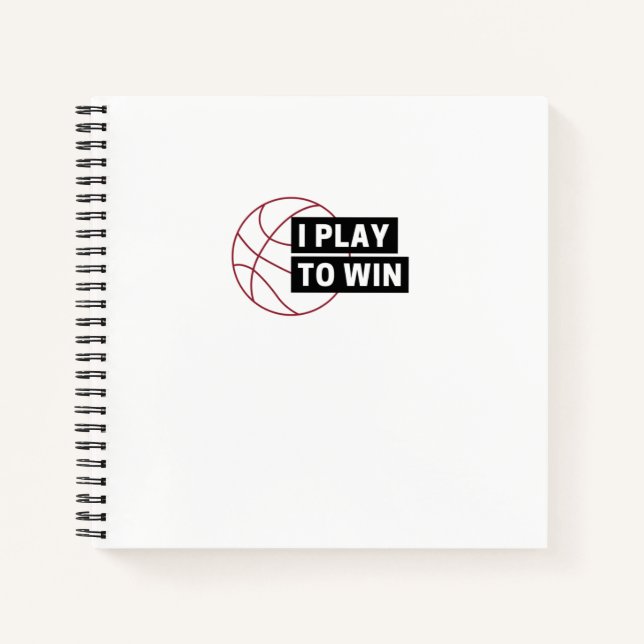 Basketball player notebook (Front)