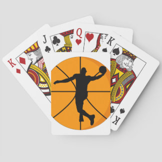 Basketball player. playing cards
