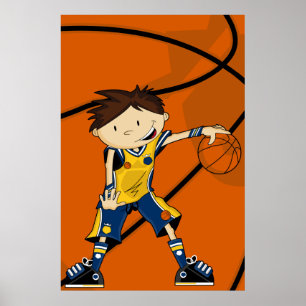 Basketball Player Poster