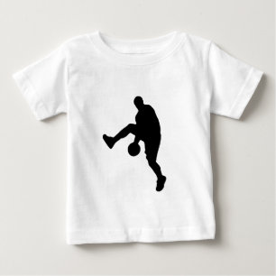 Basketball Player Silhouette Baby T-Shirt