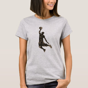Basketball player slam dunk T-Shirt