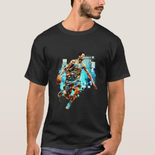 Basketball Player Sport Game Champion Competition T-Shirt