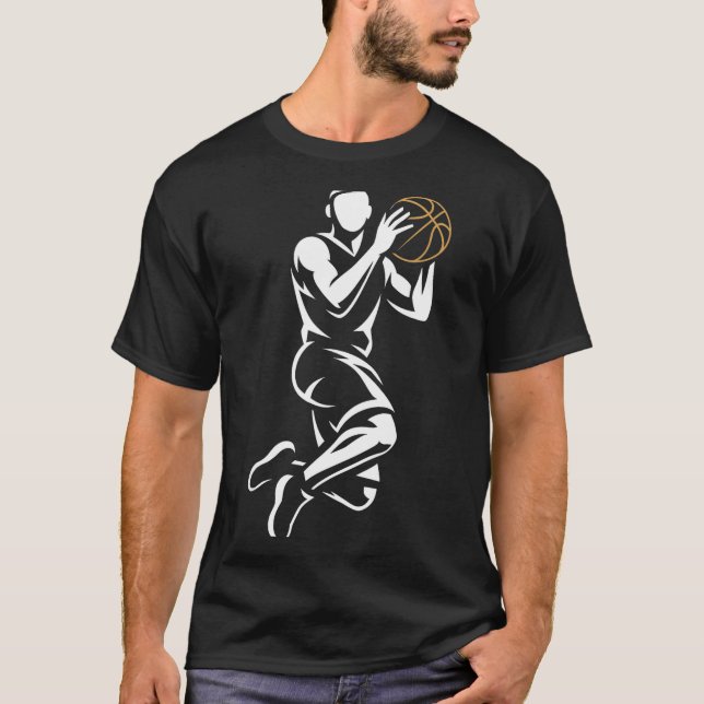 Basketball Player  T-Shirt (Front)