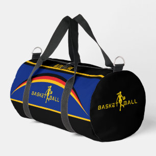 Basketball Player, Team, Birthday, German Flag Duffle Bag