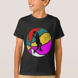 Basketball Player Vintage Retro Gift 1 T-Shirt